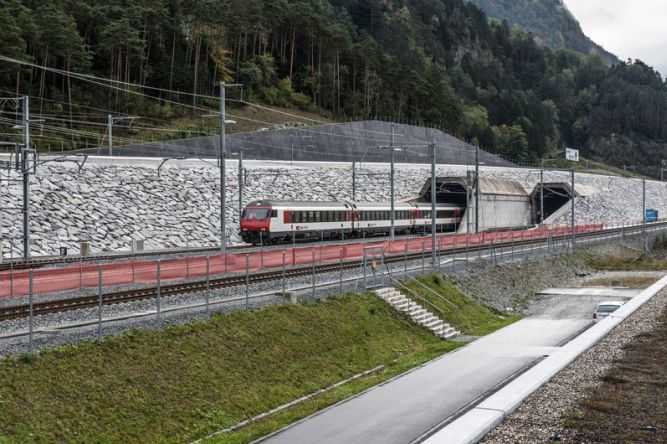 Tunel św. Gotarda. Fot. AlpTransit Gotthard AG 